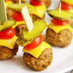 Double Cheeseburger Meatballs