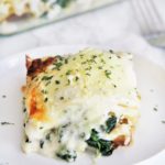 Creamy Chicken Florentine Lasagna