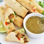 Eggs and Sausage Breakfast Taquitos