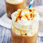 Salted Caramel Iced Latte