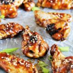 Grilled Honey Sesame Chicken Wings