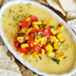 Fire Roasted Corn Queso Dip