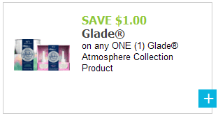 Glade Atmosphere Collection coupon