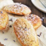 Honey Lavender Almond Madeleines