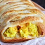 Ham, Egg and Cheddar Breakfast Braid