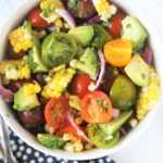 Fresh Corn, Avocado, and Tomato Salad