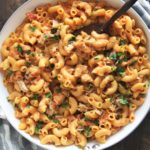 Creamy Chicken Tinga Pasta