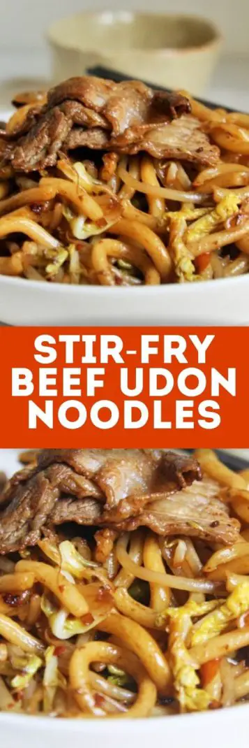 Try making this popular Japanese restaurant classic - Stir-Fry Beef Udon Noodles - and I guarantee you’ll want to add it to your regular rotation of nightly dinners!­