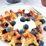 Blueberry Buttermilk Waffles