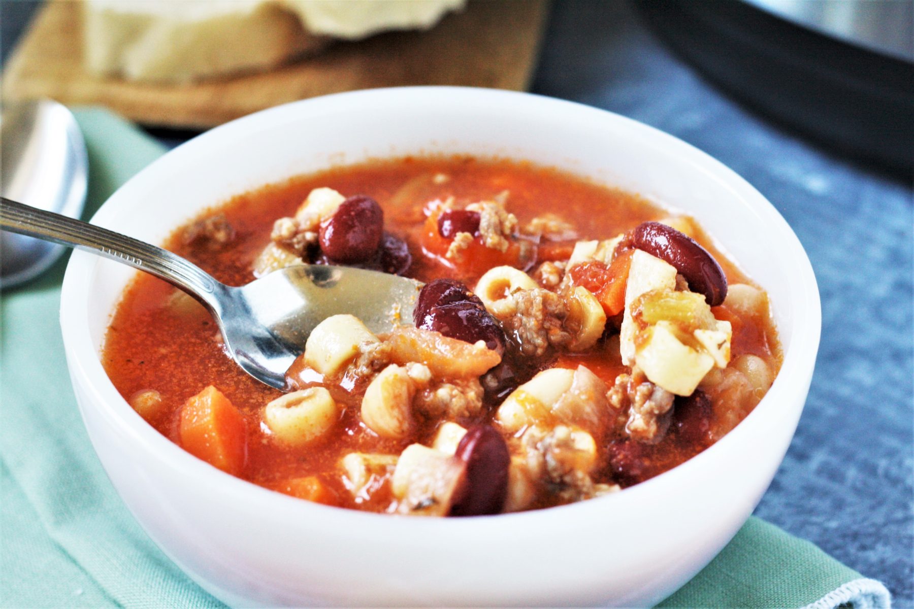 Instant Pot Pasta E Fagioli