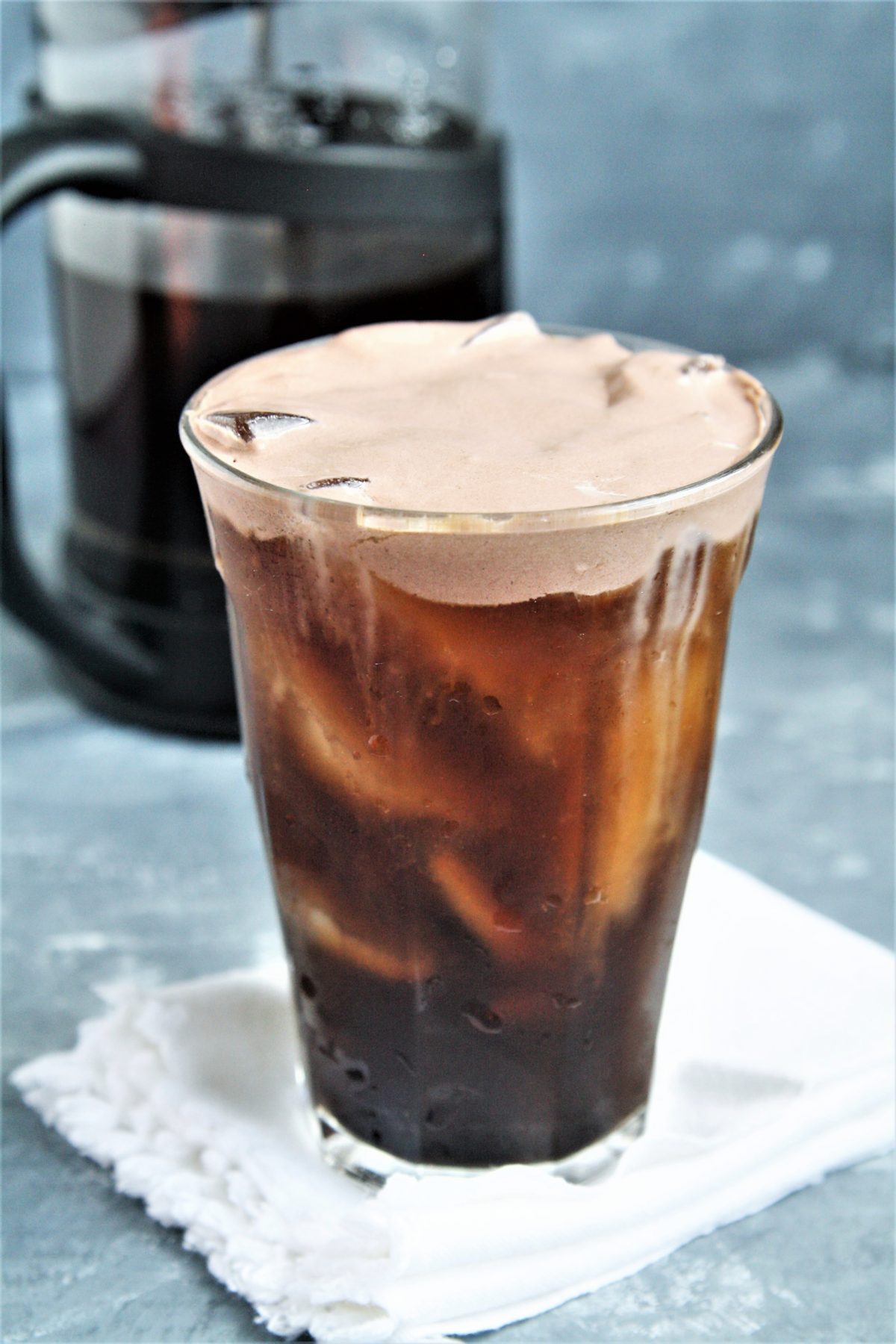 Starbucks copycat chocolate cream cold brew 4