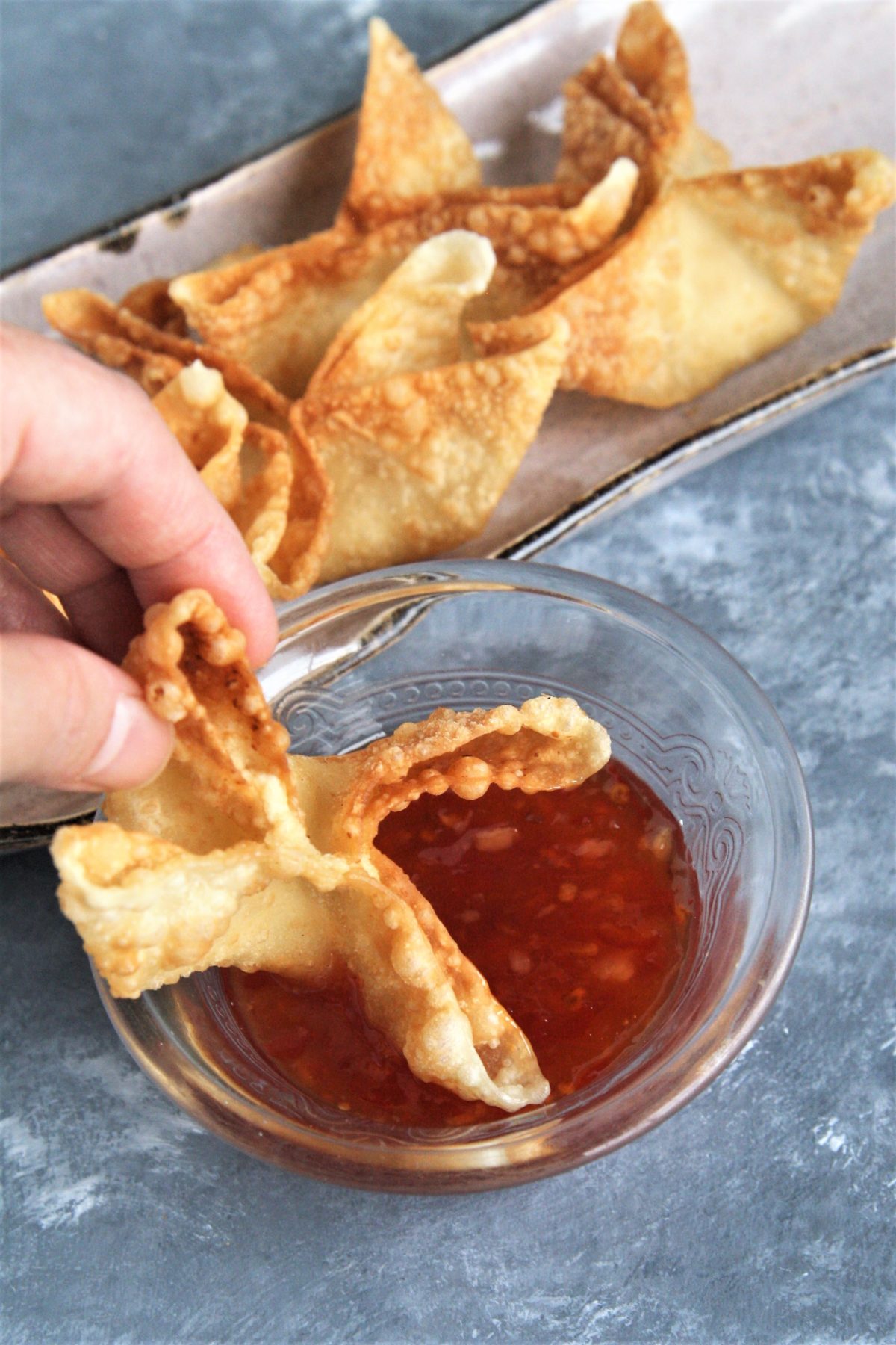 Panda Express Copycat Cream Cheese Rangoon with creamy filling and crispy wonton wrappers are a tasty appetizer - a real crowd pleaser that leaves everyone coming back for more!