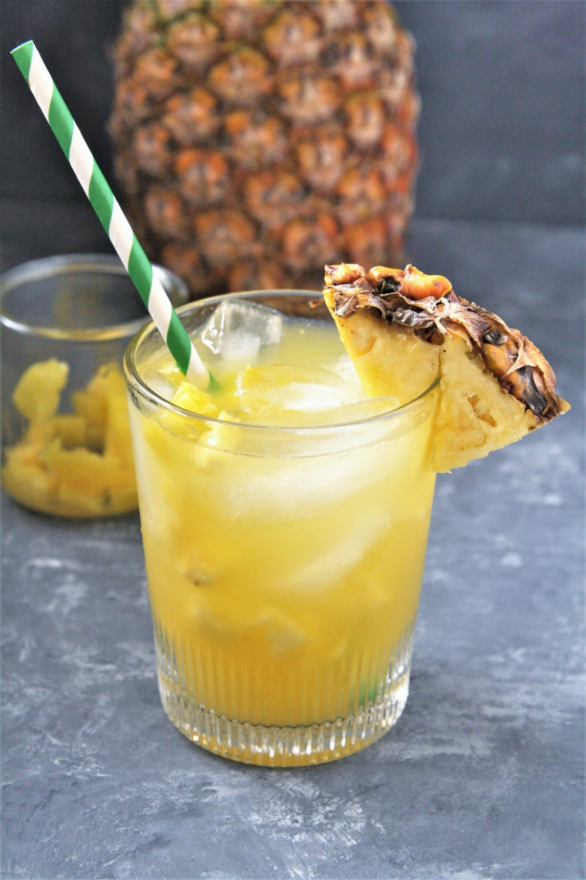 Featuring fresh pineapple chunks and tropical flavors, this Starbucks Copycat Pineapple Passionfruit Refresher is light and refreshing, making it a perfect summertime drink choice.