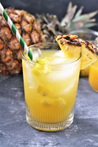 Featuring fresh pineapple chunks and tropical flavors, this Starbucks Copycat Pineapple Passionfruit Refresher is light and refreshing, making it a perfect summertime drink choice.