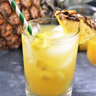 Featuring fresh pineapple chunks and tropical flavors, this Starbucks Copycat Pineapple Passionfruit Refresher is light and refreshing, making it a perfect summertime drink choice.