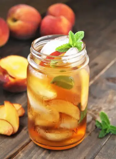 Combine fresh juicy peaches, tea, and a secret ingredient for the ultimate classic Southern drink. Southern Peach Sweet Tea is a delicious, refreshing drink, perfect for barbecues and hot summer days!