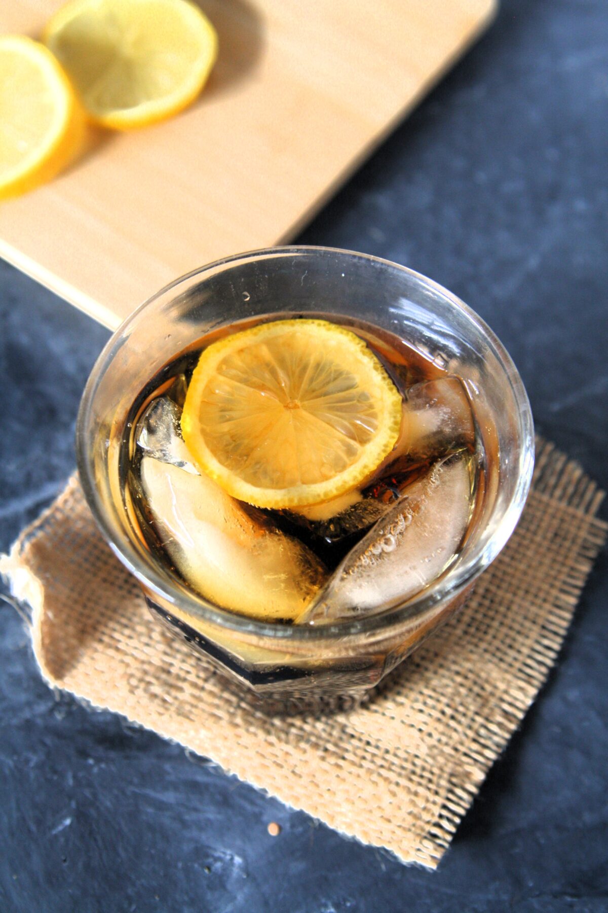 Try this Refreshing Iced Coffee and Lemon Tonic Drink Recipe for a tasty and interesting twist to your regular iced coffee, with a blend of smooth coffee, bitter tonic, and zesty lemon!