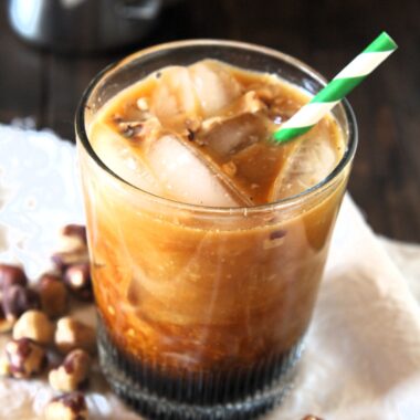 Indulge in the newest Starbucks Iced Hazelnut Oatmilk Shaken Espresso, combining the richness of the Blonde espresso with the creamy sweetness of oatmilk and roasted hazelnut, from the comfort of your home with this copycat Starbucks recipe.