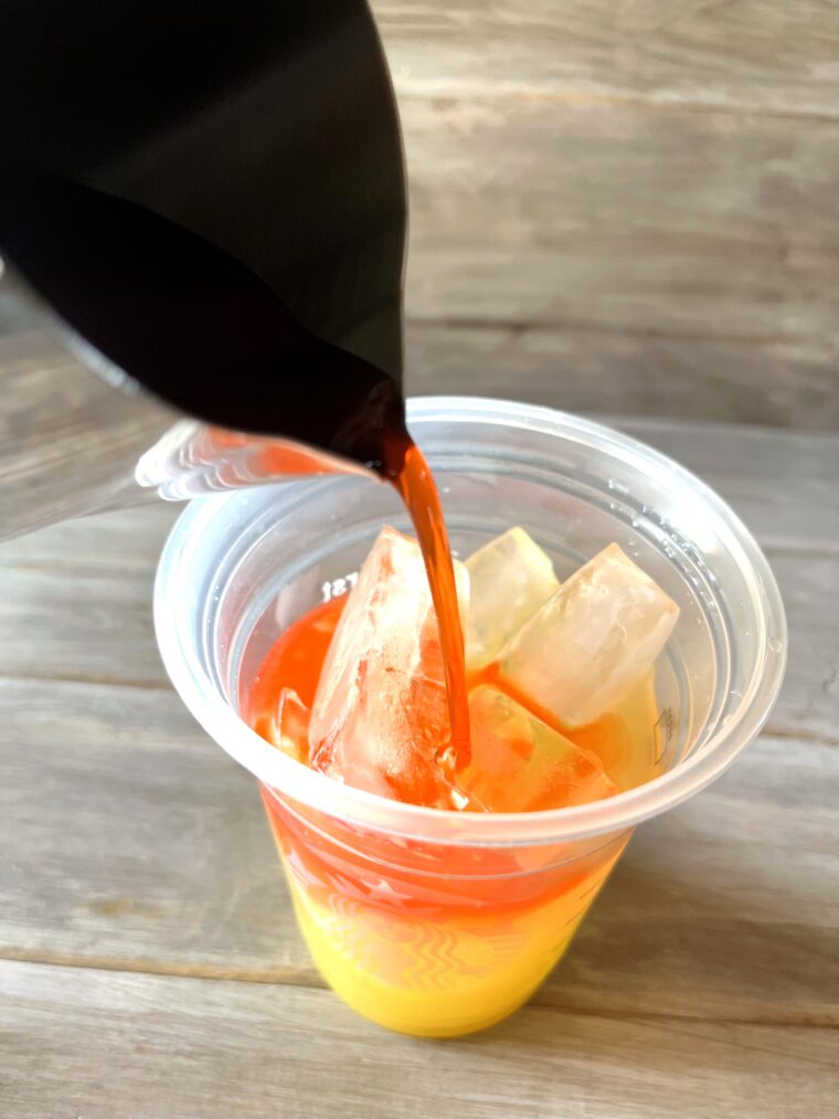 Starbucks Sunset Drink Recipe (Secret Menu Item) The Tasty Bite