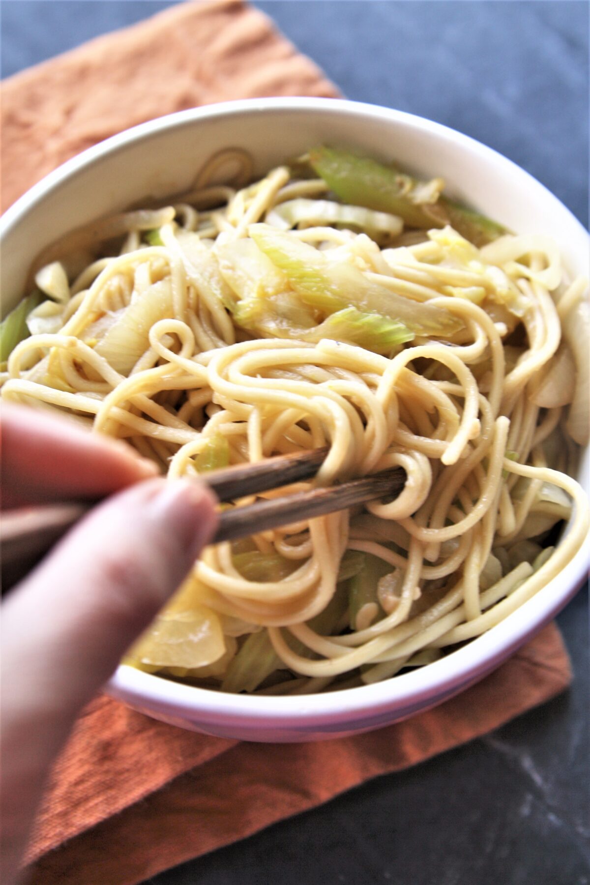 Make this delicious vegan and vegetarian Copycat Panda Express Chow Mein at home! A quick and easy stir-fry with savory soy sauce, fresh vegetables, and perfectly cooked noodles. Ideal for plant-based diets and those craving a healthier take on Chinese food!