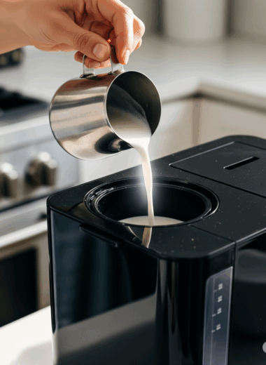 Can you put milk in a coffee maker? Learn what happens, safer alternatives, and how to make creamy coffee drinks without damaging your machine.