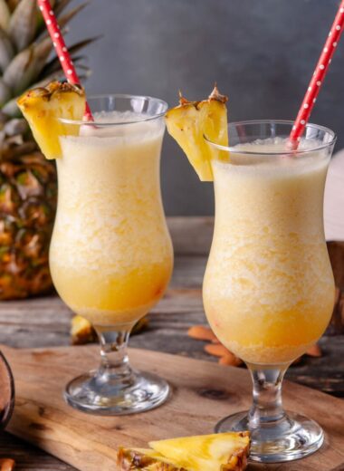 Bring summer vibes home with this indulgent copycat Painkiller cocktail that tastes like a tropical paradise in every sip.