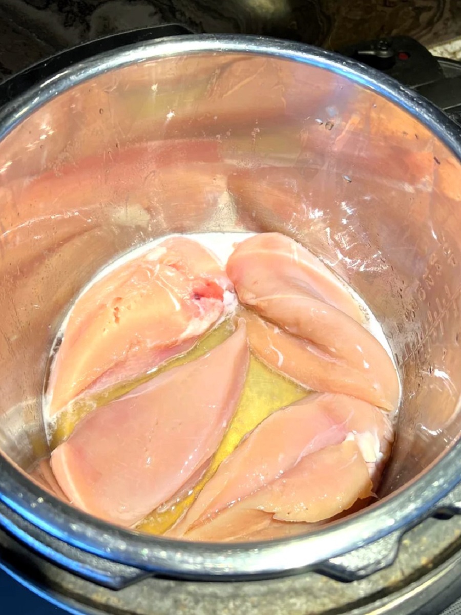 Master the Instant Pot Poultry setting for perfectly cooked chicken and turkey every time! Learn step-by-step how to pressure cook whole chicken or chicken breast, plus tips for models without the preset button.