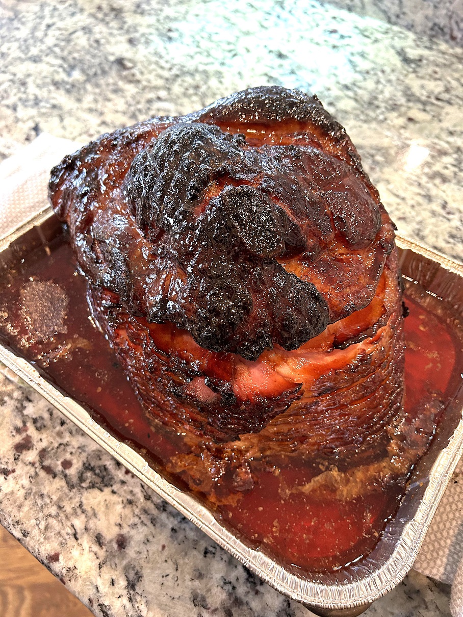 Perfectly roasted boneless (or bone-in) fresh ham with garlic rub, brown sugar glaze, and Dijon mustard. Tips for juicy ham, golden perfection, and easy leftovers.